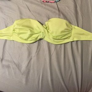 Light green Victoria's Secret bikini bandeau top