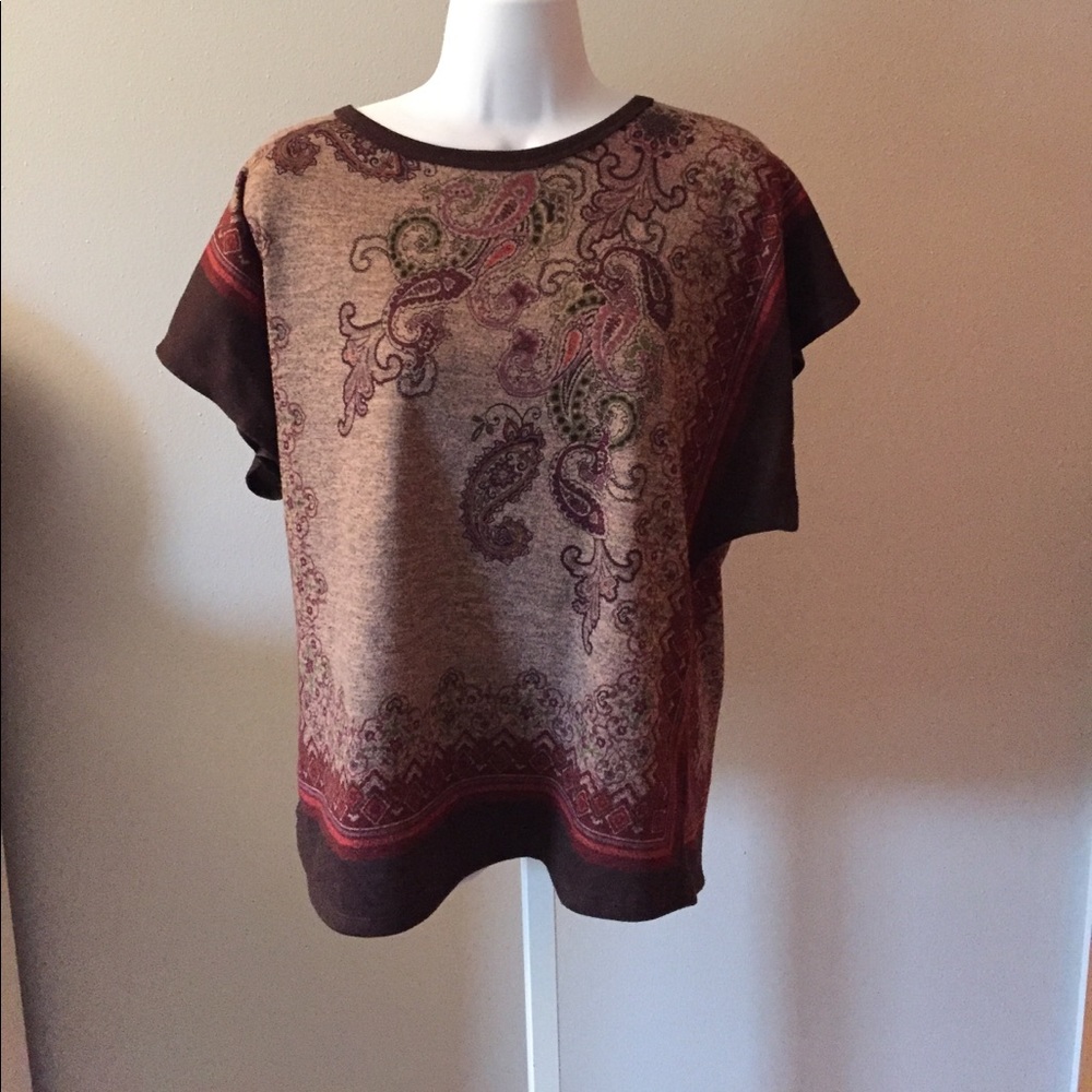 Paisley t shirt sweater. Maurices