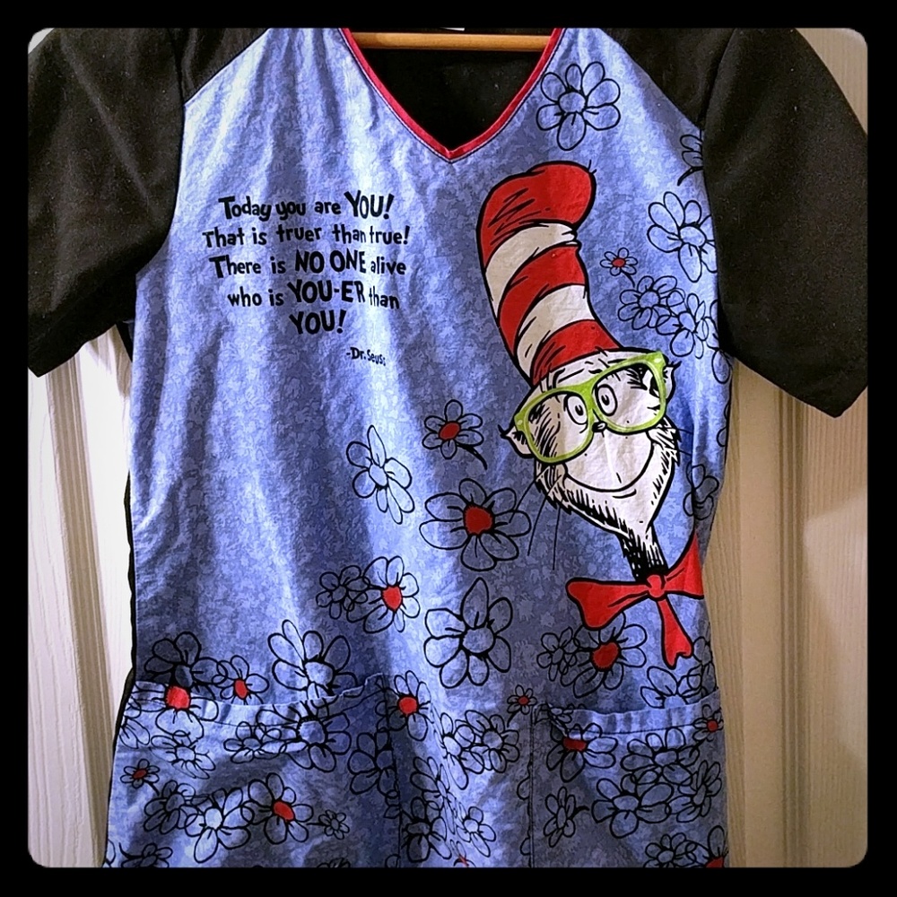 Dr. Seuss scrubs