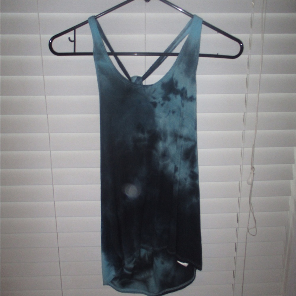 Urban outfitters blue tie dye summer tank
