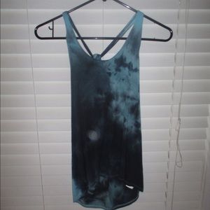 Urban outfitters blue tie dye summer tank
