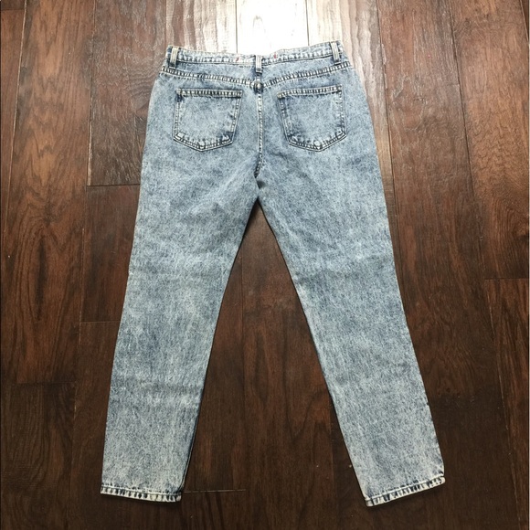 ⚜️Distressed Jeans. Mid Waist & crop bottom - Picture 5 of 6