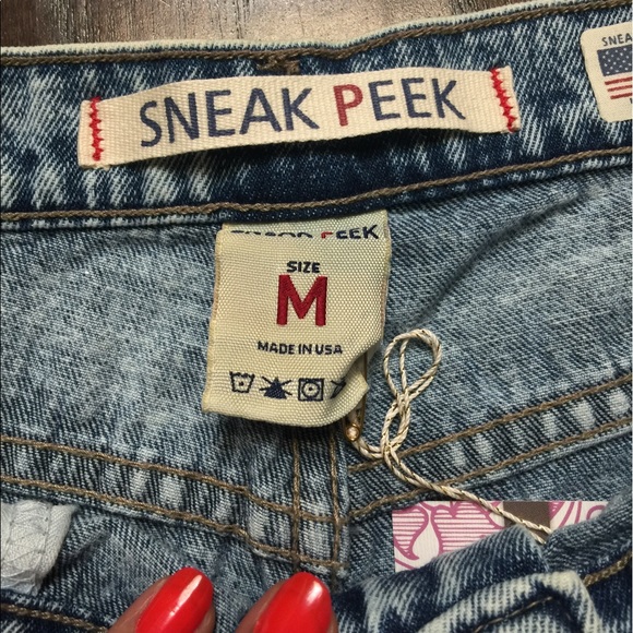 ⚜️Distressed Jeans. Mid Waist & crop bottom - Picture 6 of 6