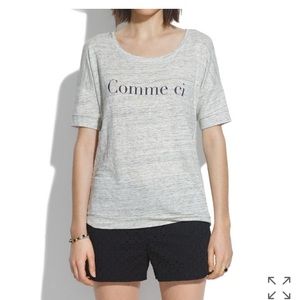 LIMITED EDITION comme ci comme ça banded tee