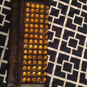 Christian audiger Swarovski clutch