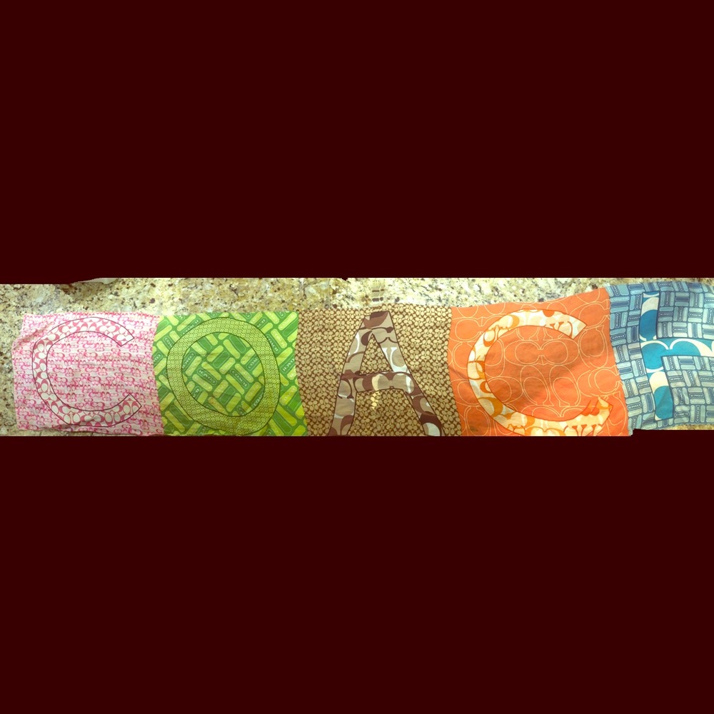 Coach scarf