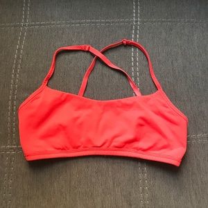 Red Lululemon bra - adjustable xback or regular