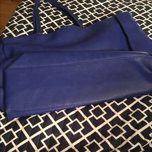 Blue Tote Bag Zara