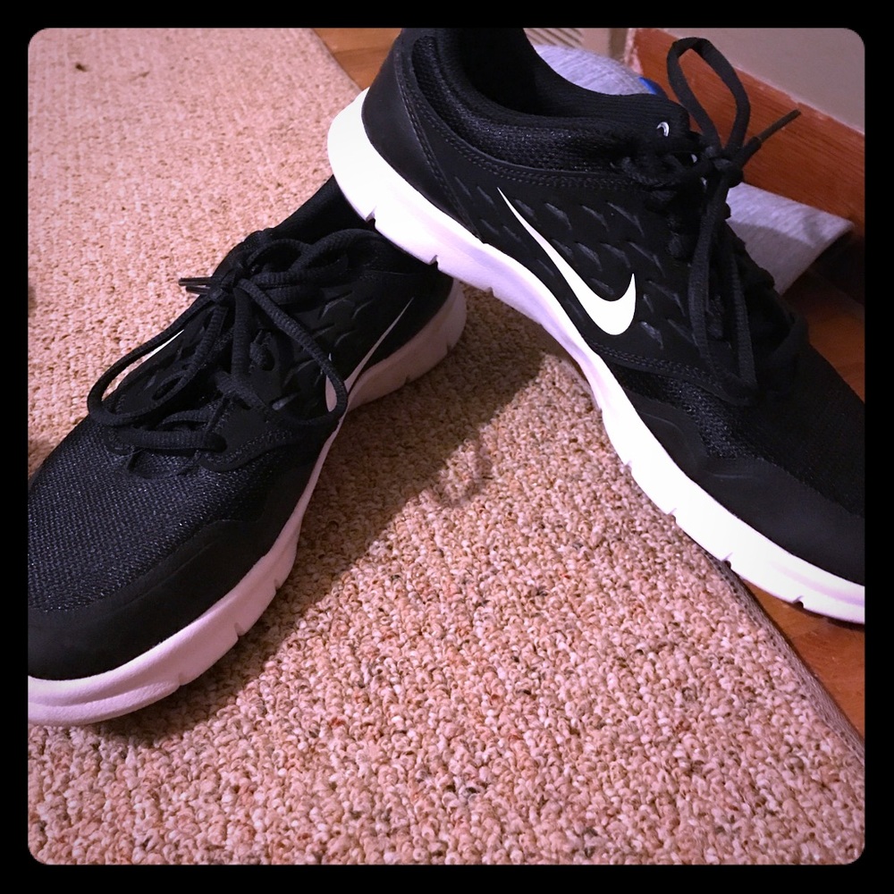 Black and white Nikes- hit the offer button