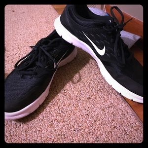 Black and white Nikes- hit the offer button