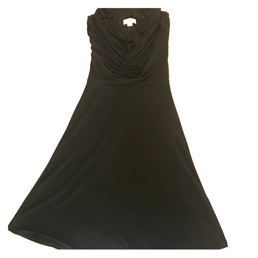 Classic, black Jessica Simpson size 2 midi dress