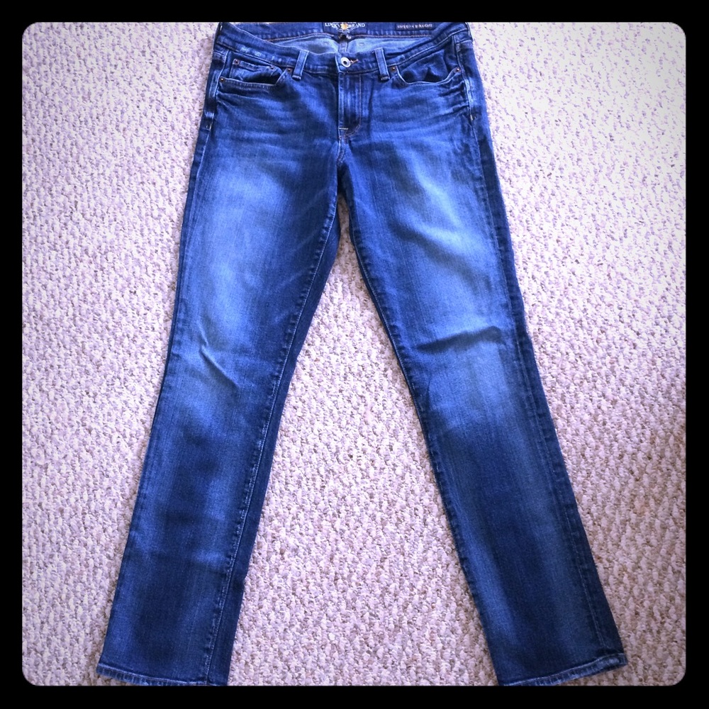 Lucky Brand Sweet n Straight jeans