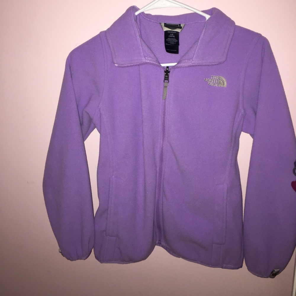 Girls Purple North Face