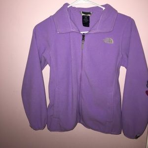 Girls Purple North Face