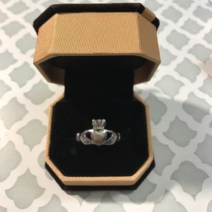 Stainless Steel Claddagh Ring for Men and Women