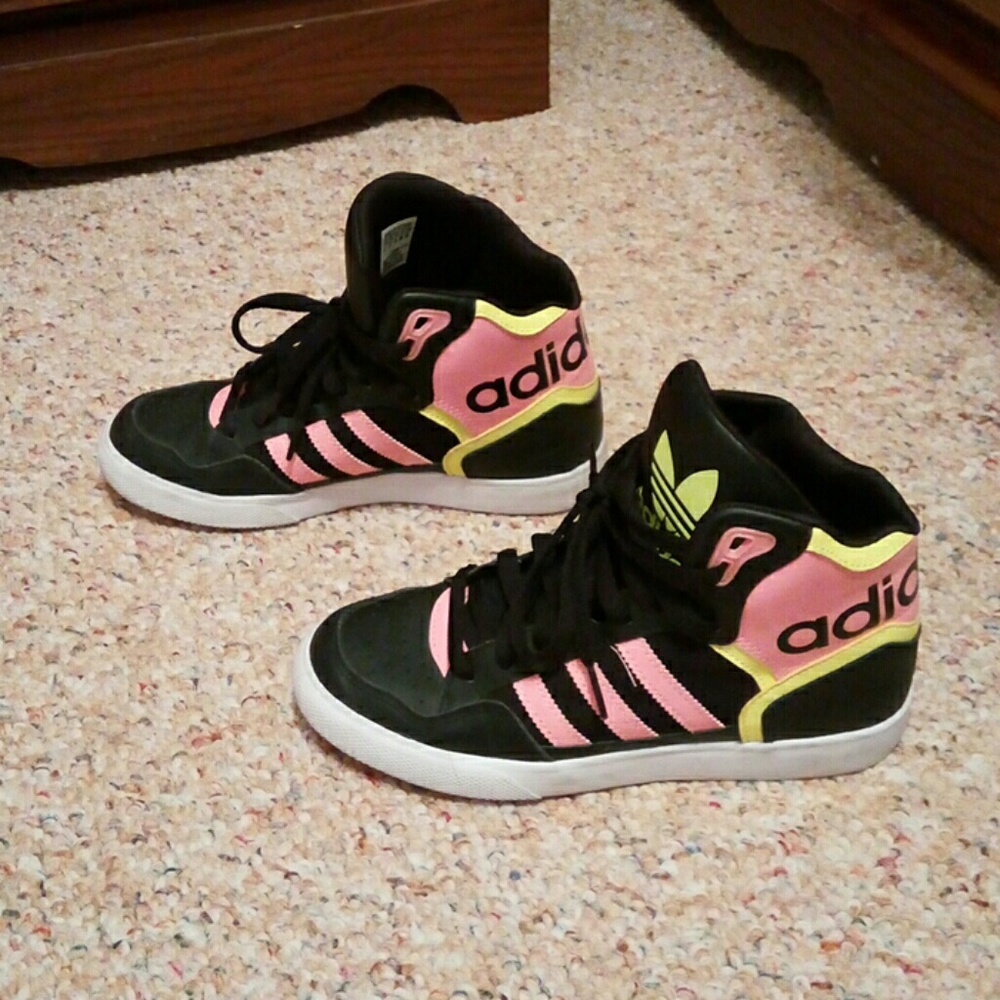 High top adidas in great condition.