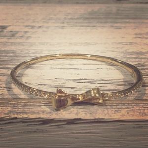 Kate spade gold bow bracelet