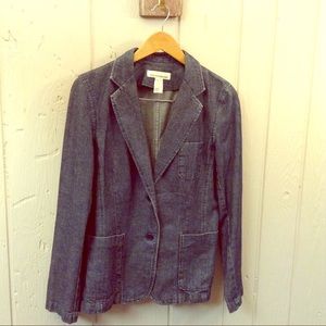Jones New York denim blazer