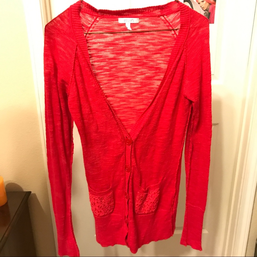 Red❤️🌹 Cardigan