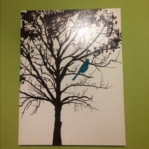 Tree & Bird Painting