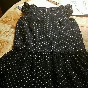 Girls poka dot dress