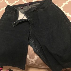 Nydj denim Bermuda 18w