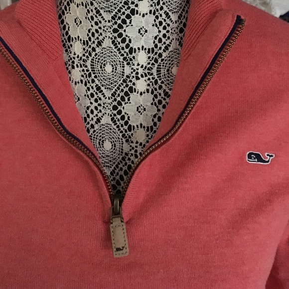 Vineyard Vines 1/4 zip sweater - Picture 2 of 4
