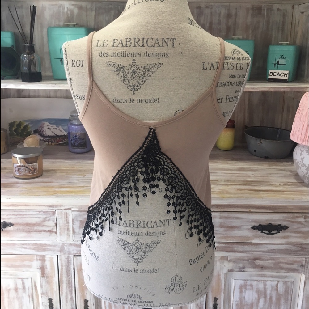 NWOT "Sycamore" split-back tank top - Picture 1 of 3