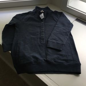 J crew French Navy pull over