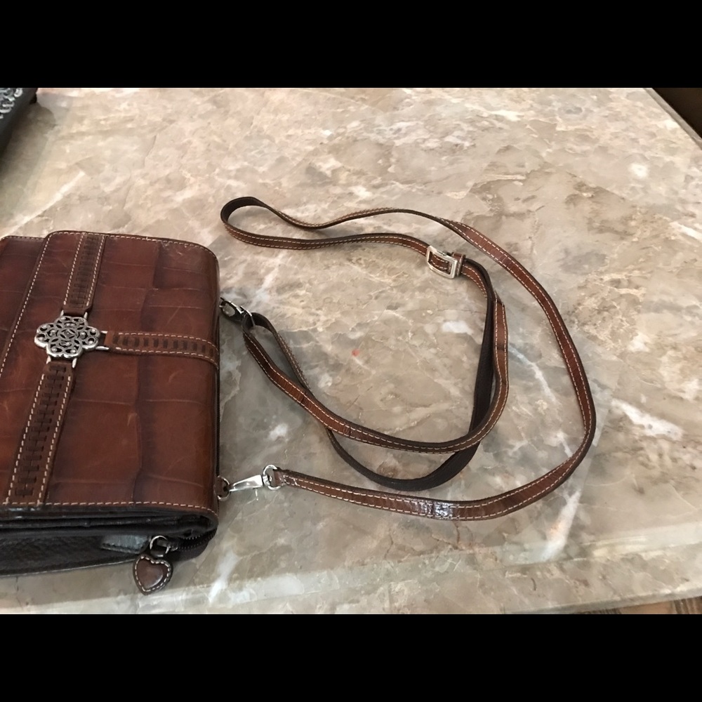 Reduced Brighton - Brown Cross Body Purse-  NWOT - Picture 5 of 6