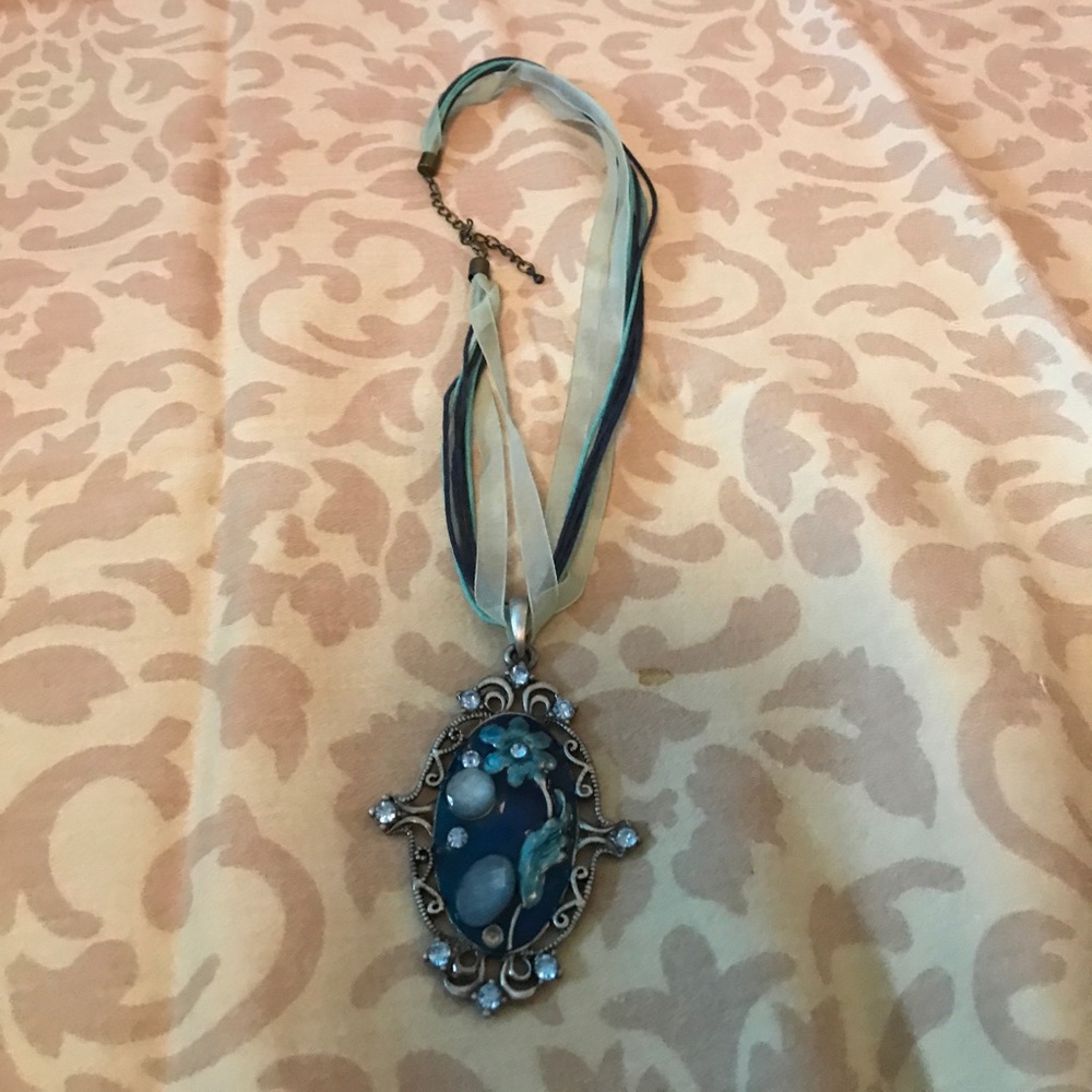 Beautiful blue necklace