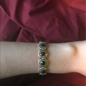 black and gold bracelet