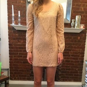 Forever 21 Long Sleeve Lace Dress
