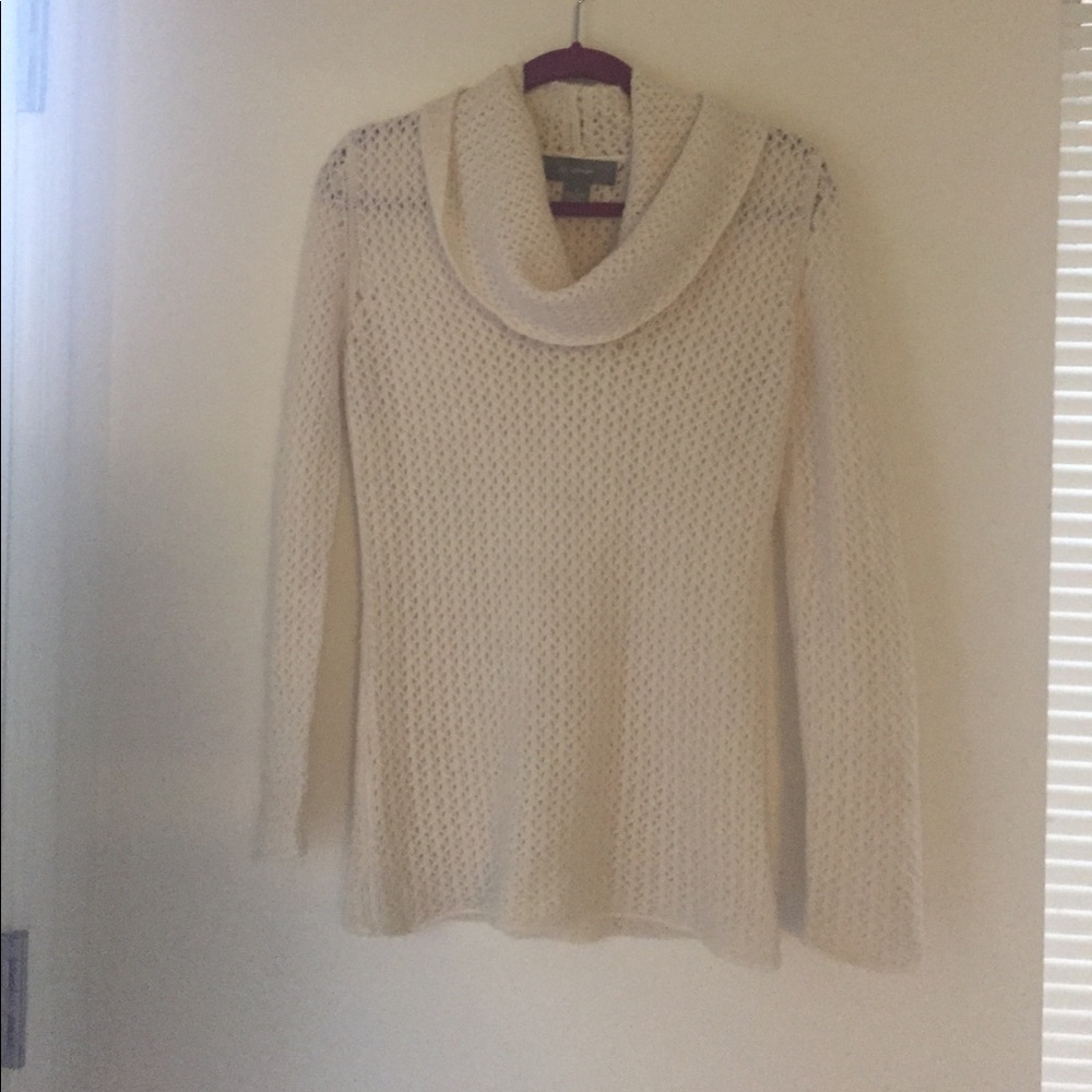 Sweater with cowl neck
