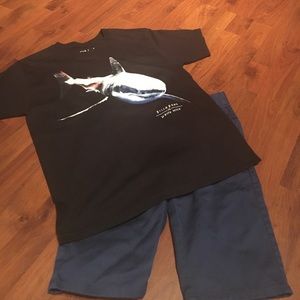Boys Billabong Black Surf T-Shirt size medium