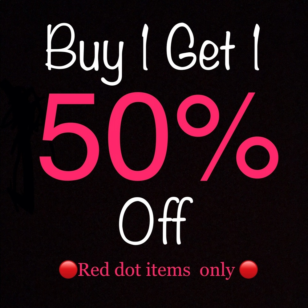🔴 BUY ONE GET ONE 50% OFF! 🔴