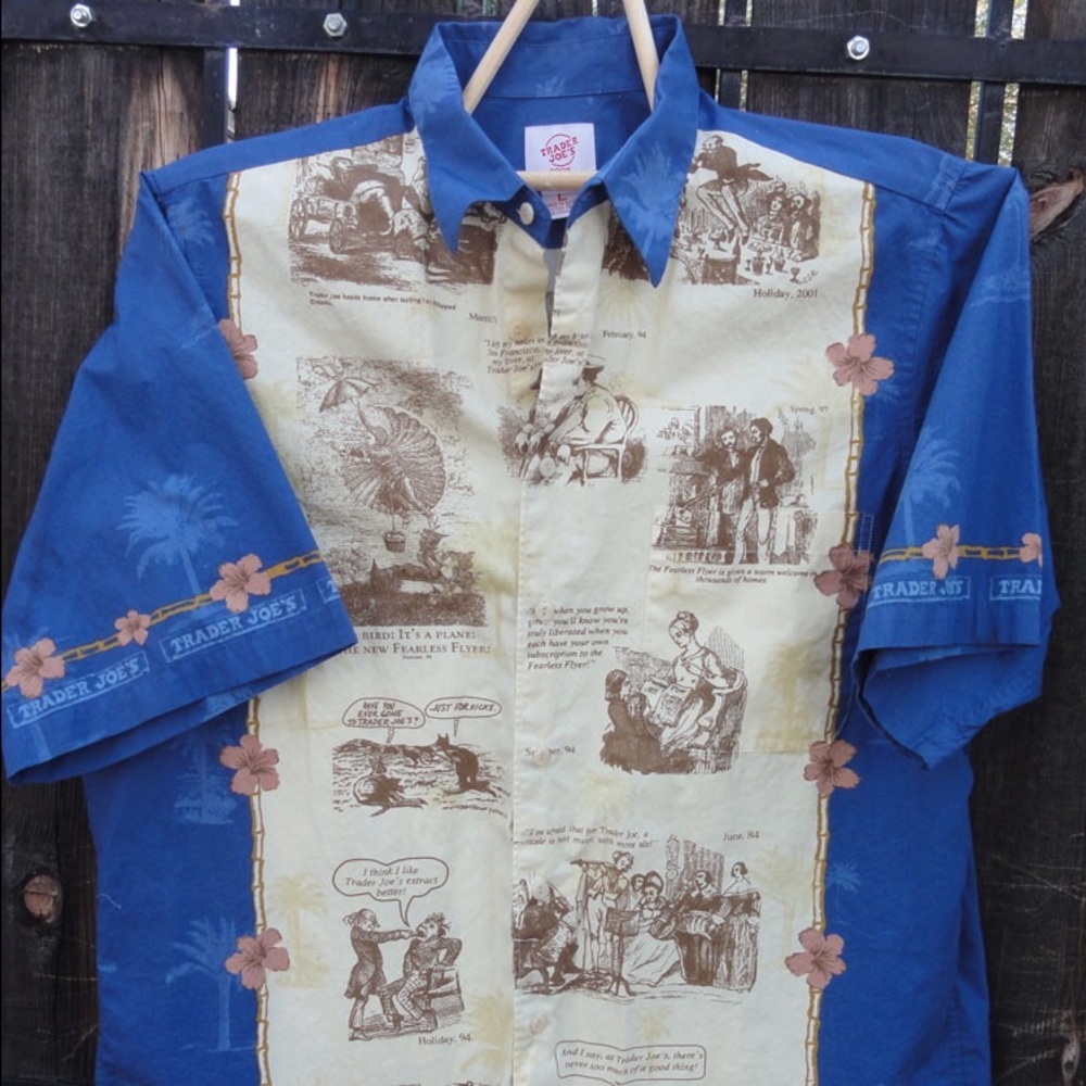 Trader Joe's Hawaiian Crew member Shirt (unisex)