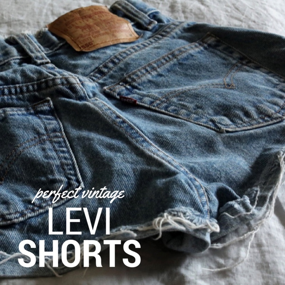 Vintage High-waisted Levi's Shorts