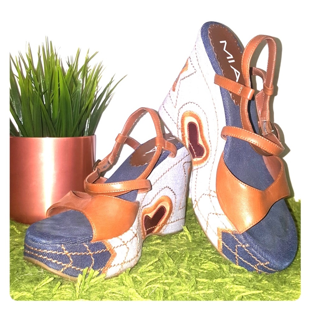 Mia jean wedge heels
