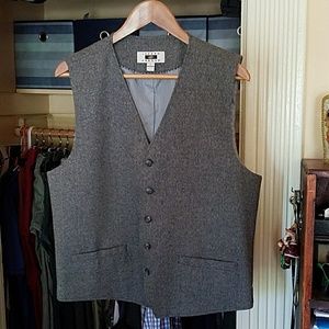 Gray Men's Vest