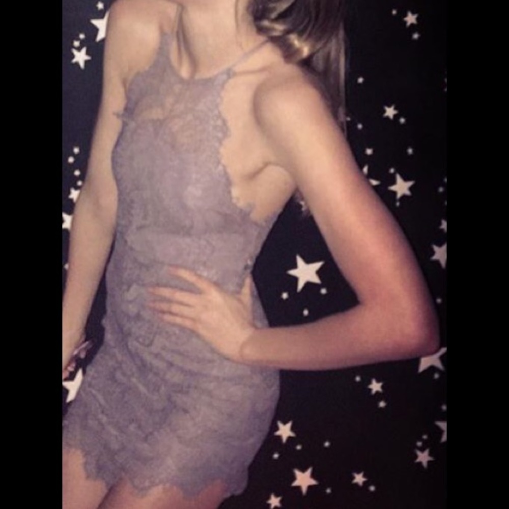 XS lavender Free people mini dress