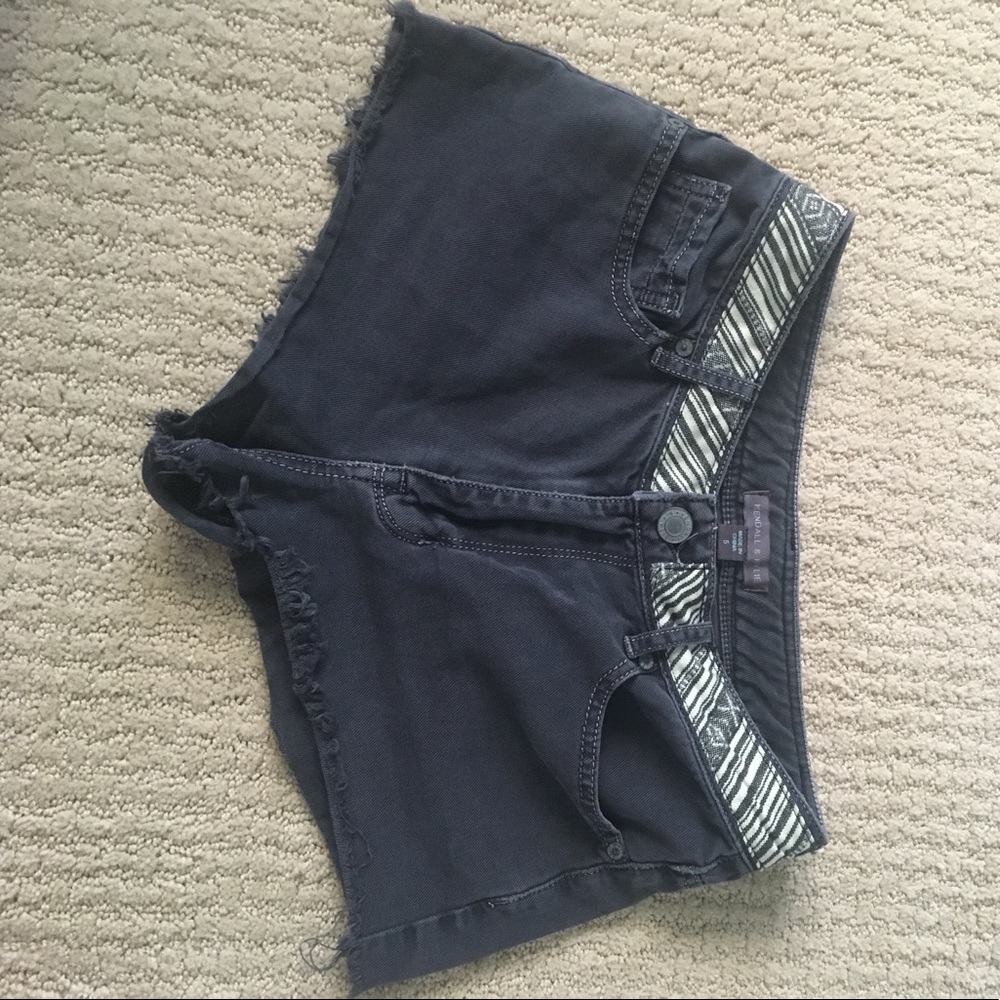 Kendall & Kylie Collection Cheeky Grey Shorts
