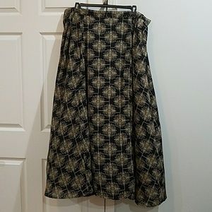 Lane Bryant full length skirt