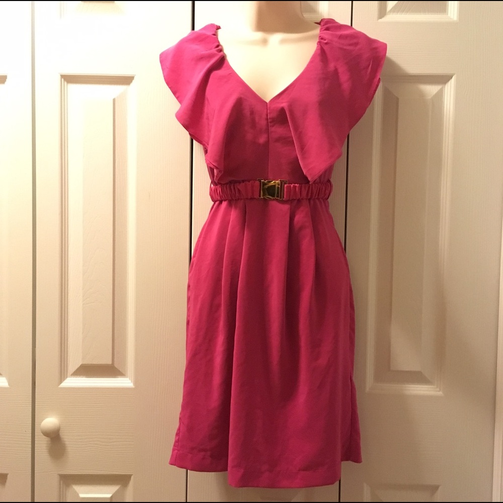 🎀 H&M Belted Ruffled Sundress 🎀 Size: 2