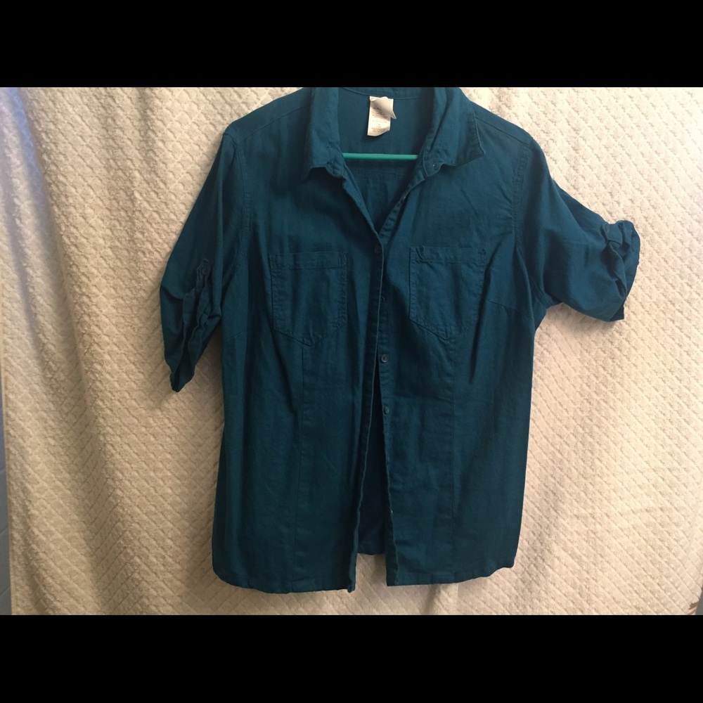 Royal Blue Dress Top