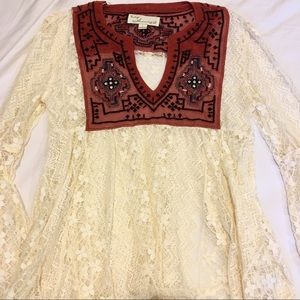 Anthropologie embellished top