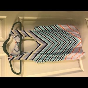 Anthropologie multicolored tank top