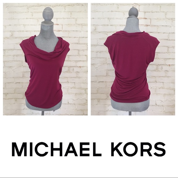 Michael Kors | Sleeveless Blouse | Cranberry | S - Picture 1 of 3