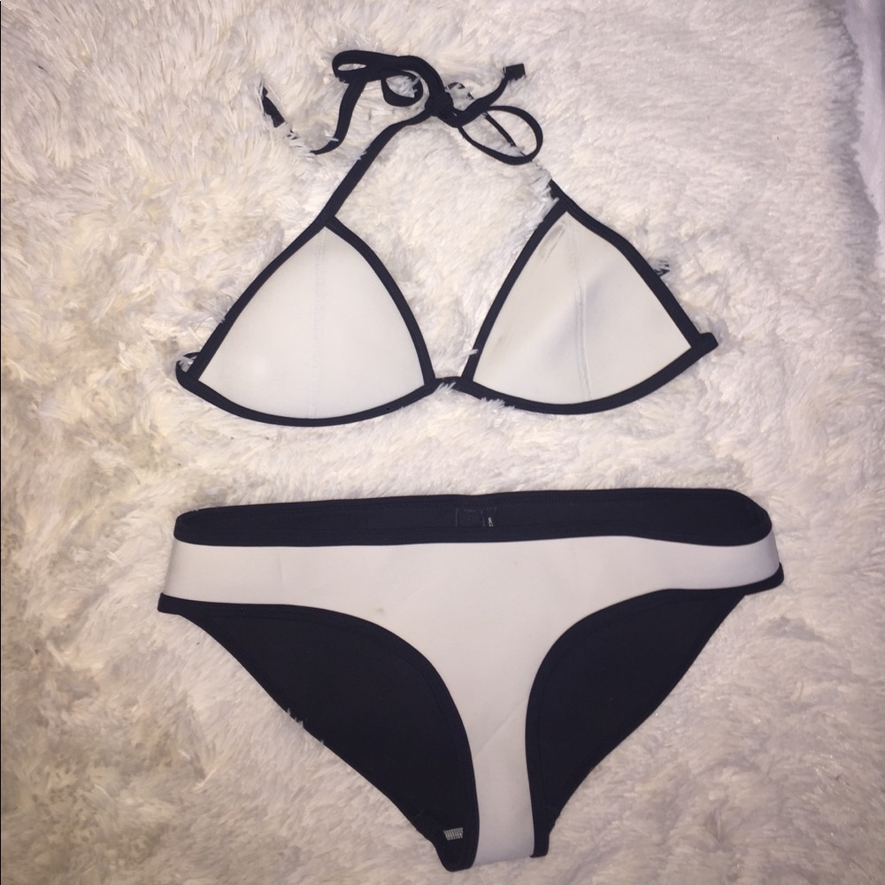 White Triangl Bikini Set - authentic triangl brand