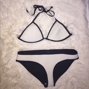 White Triangl Bikini Set - authentic triangl brand